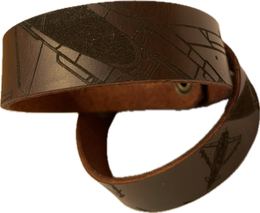 Lederarmband EUROFIGHTER