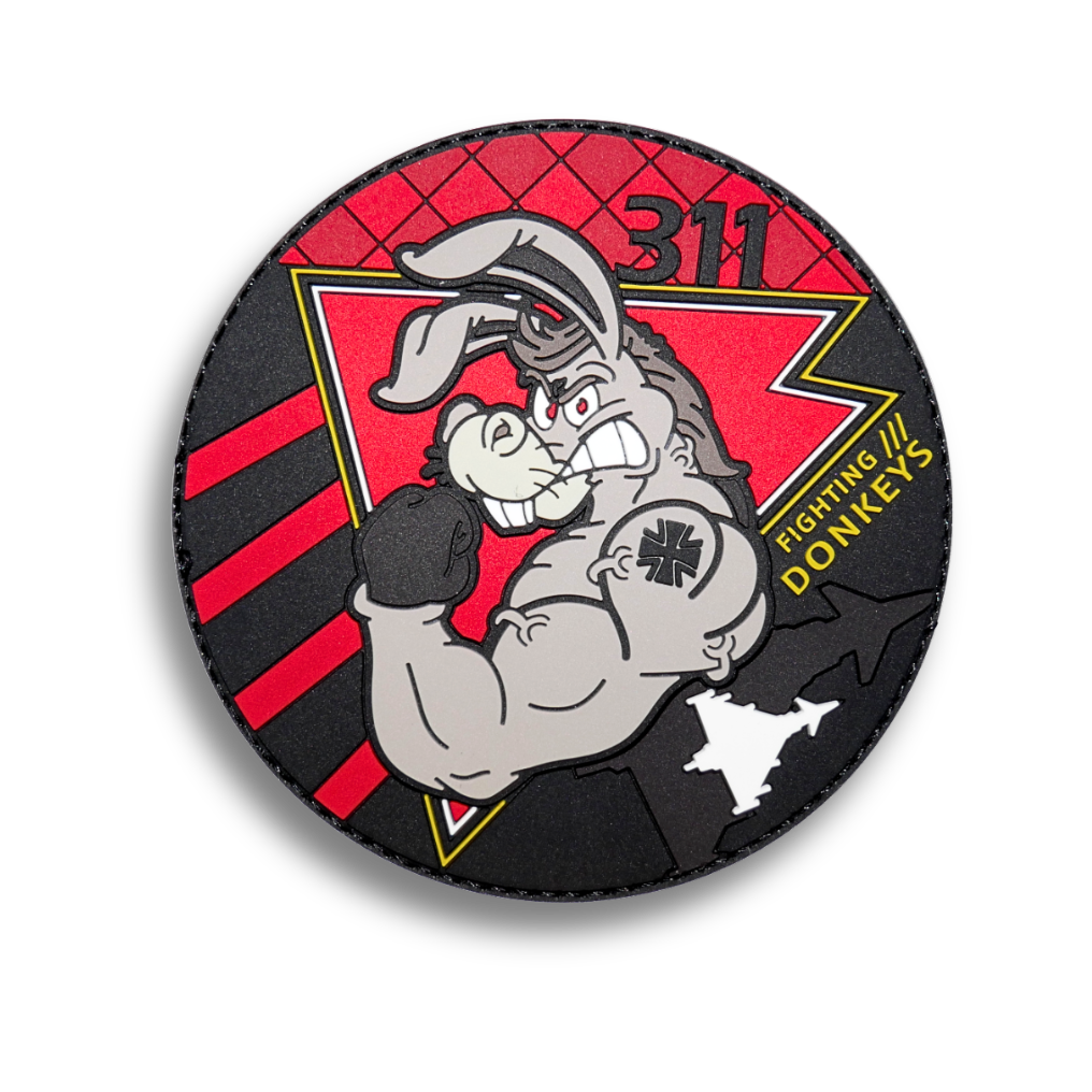 Patch 311 Fighting Donkeys