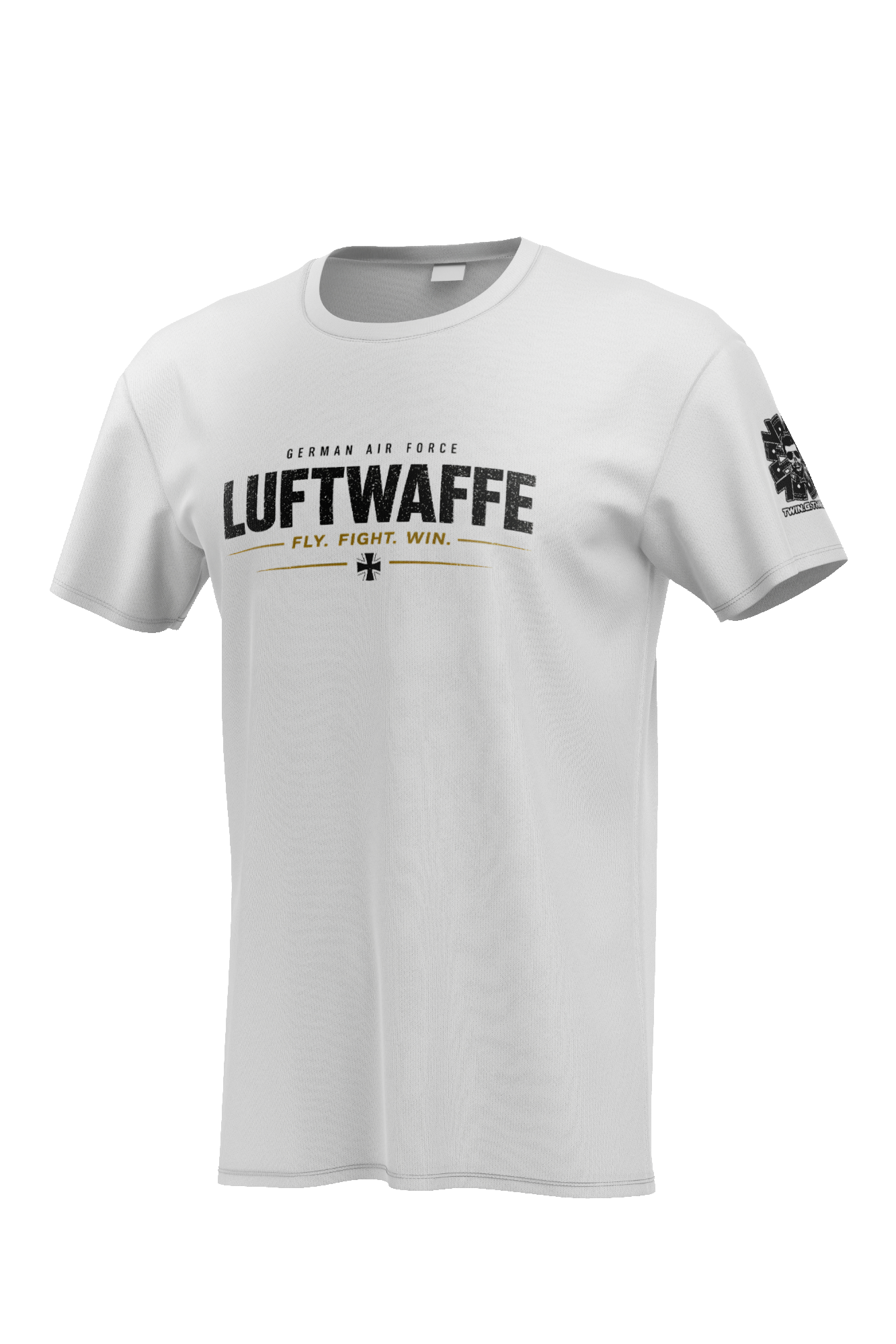 B-Ware - FLY. FIGHT. WIN. - weiß - L - Unisex Shirt