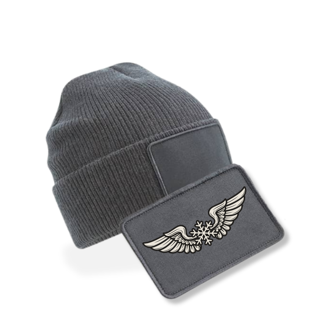 Bundle - Beanie mit XMAS Patch - grau