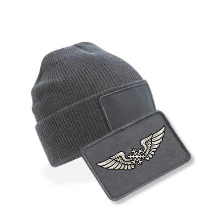 Bundle - Beanie mit XMAS Patch - grau