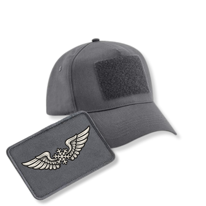 Bundle - 5 Panel Cap mit XMAS Patch - grau