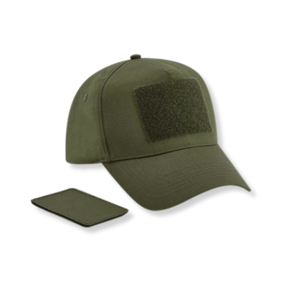 5 Panel Cap mit Patchfläche - Unisex