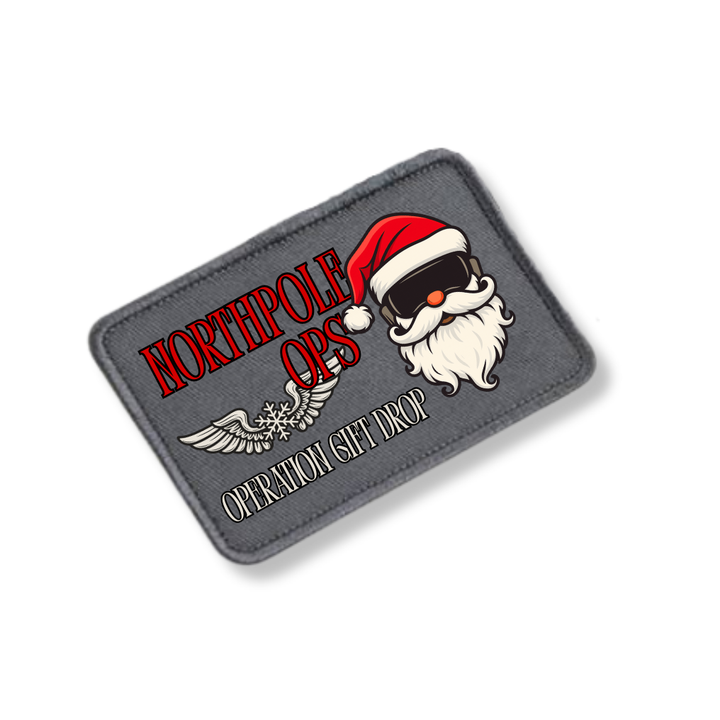 XMAS-Patch für Beanie und 5 Panel Cap