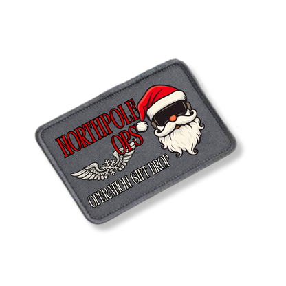 XMAS-Patch für Beanie und 5 Panel Cap