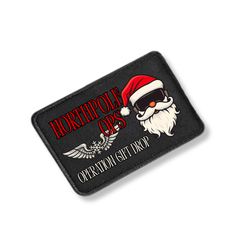 XMAS-Patch für Beanie und 5 Panel Cap