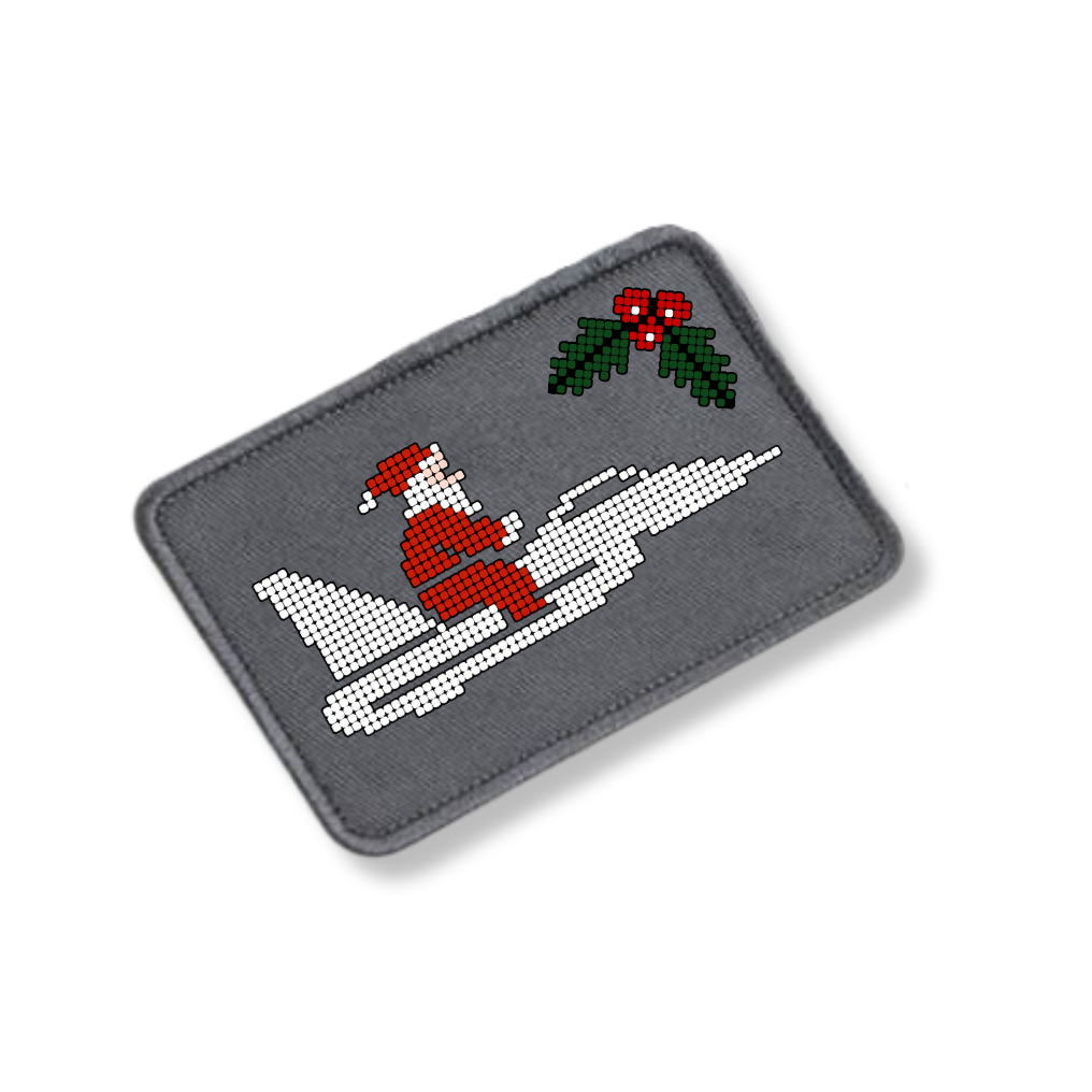 XMAS-Patch für Beanie und 5 Panel Cap