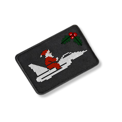 XMAS-Patch für Beanie und 5 Panel Cap