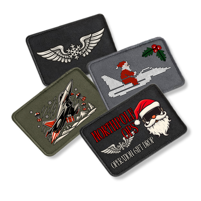 XMAS-Patch für Beanie und 5 Panel Cap