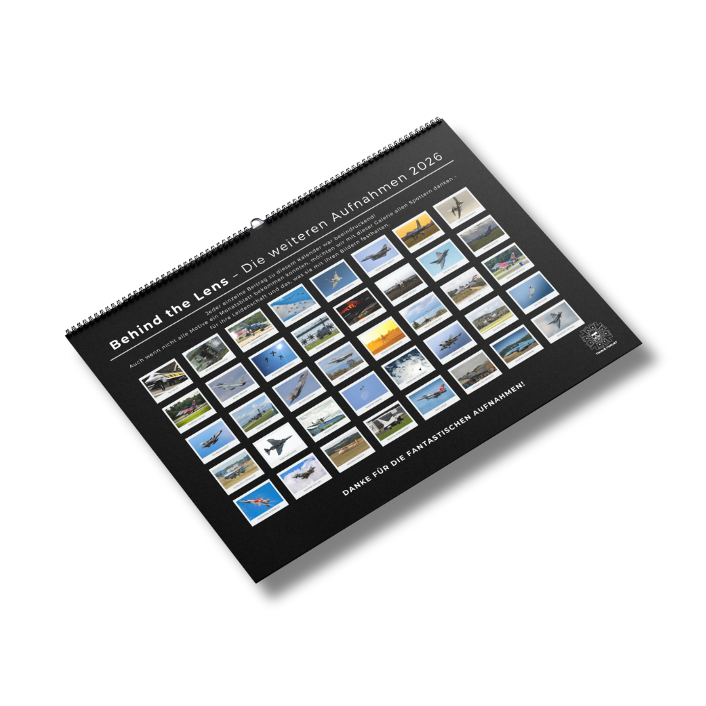 ❗PRE-ORDER Spotter-Kalender 2026 - Auslieferung voraussichtlich ab KW 48