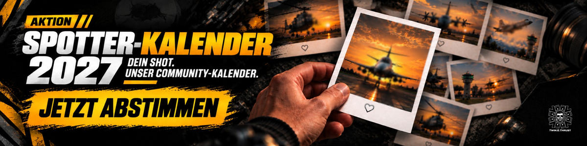 Spotter-Kalender 2027 – Es ist wieder soweit. Dein Shot. Unser Community-Kalender.