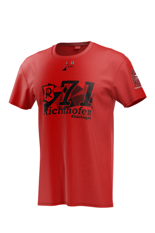 LAST CHANCE - #backagain TaktLwG 71 Richthofen by Harry Sky Art - M - rot - Unisex Shirt