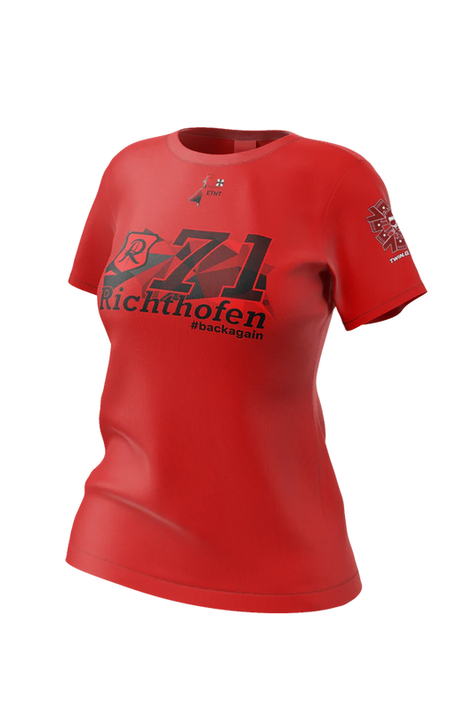 2te Chance - #backagain TaktLwG 71 Richthofen by Harry Sky Art - M - Damen Shirt