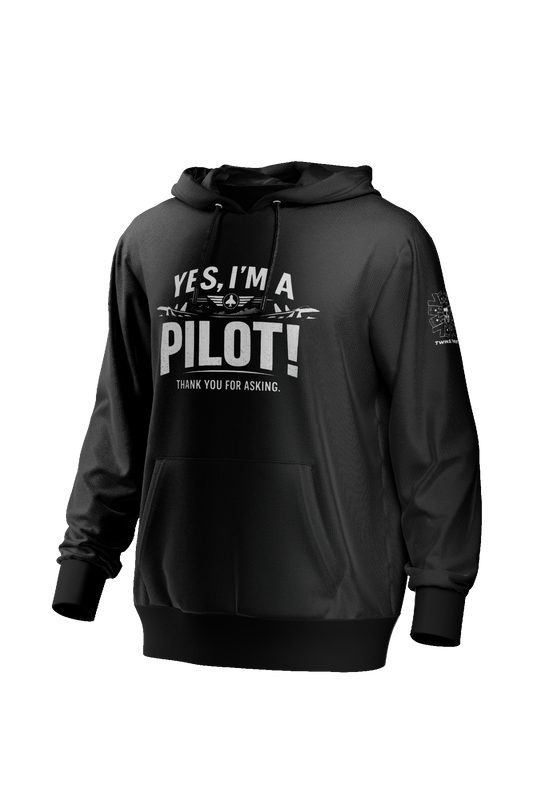 Yes I`m a pilot - Hoodie