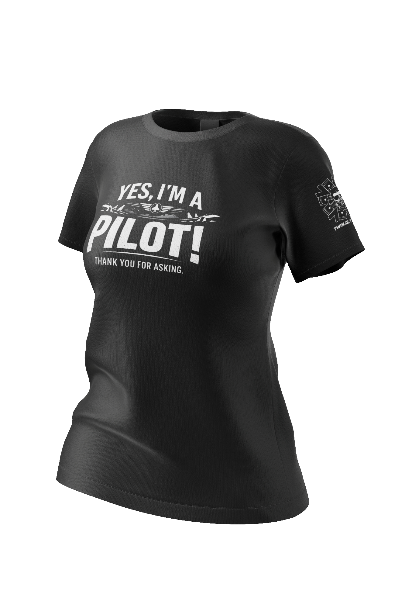 Yes I´m a pilot - Damen Shirt