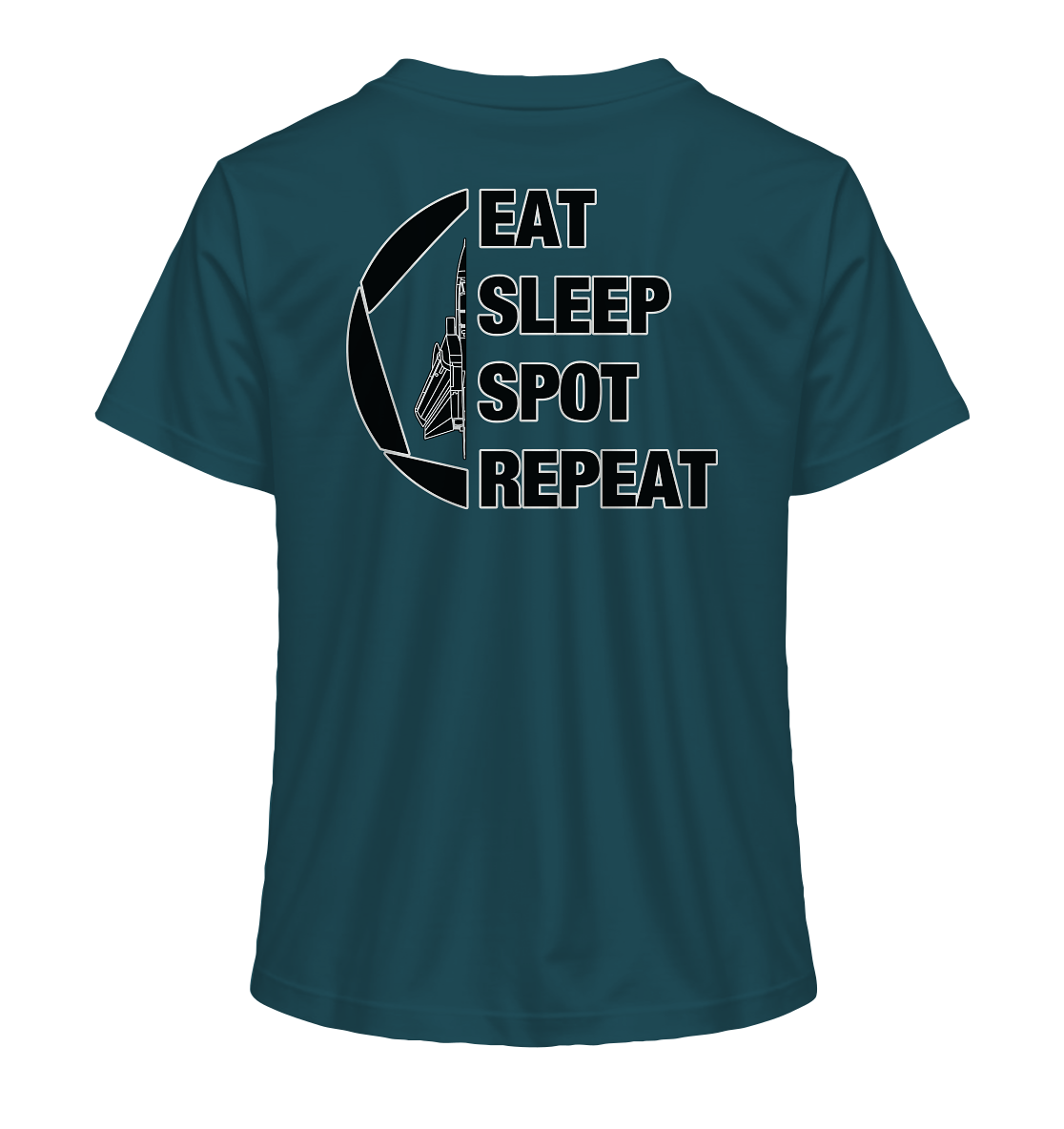 EAT SLEEP SPOT REPEAT - Tornado - Ladies Organic Shirt