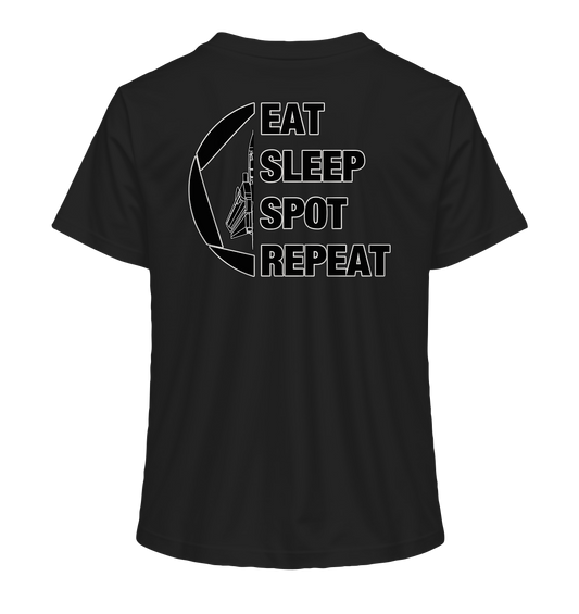 EAT SLEEP SPOT REPEAT - Tornado - Ladies Organic Shirt