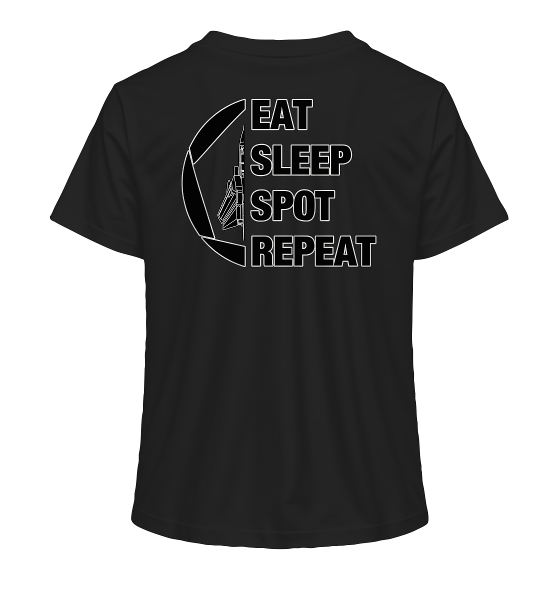 EAT SLEEP SPOT REPEAT - Tornado - Ladies Organic Shirt