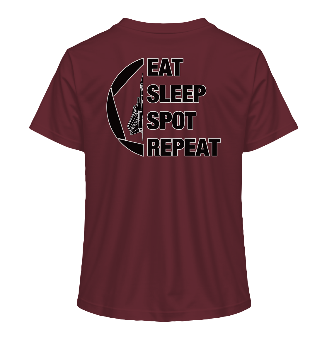 EAT SLEEP SPOT REPEAT - Tornado - Ladies Organic Shirt