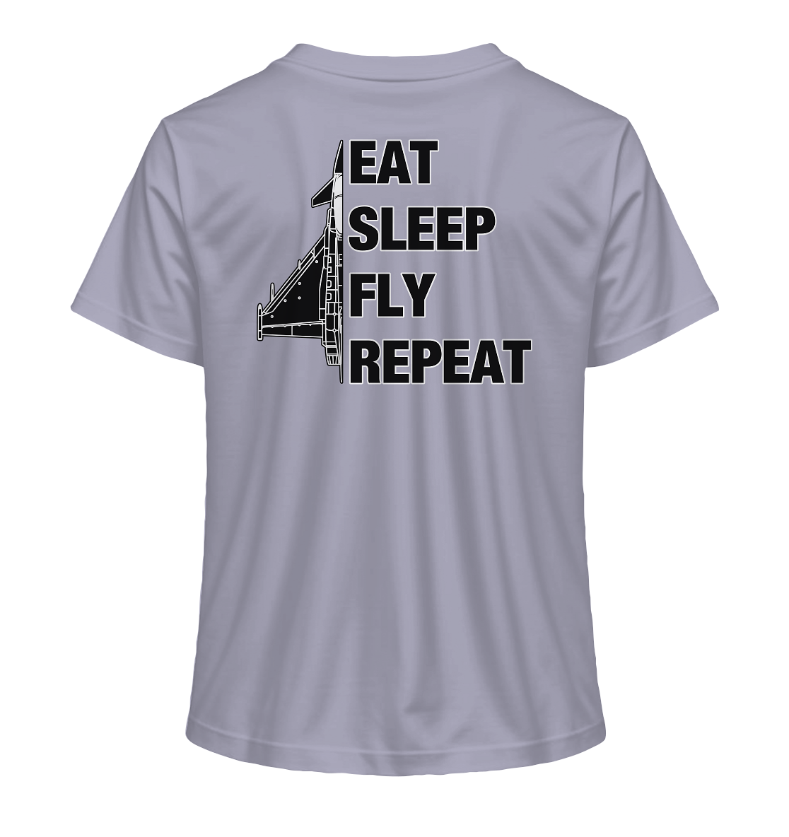 EAT SLEEP FLY REPEAT - Eurofighter - Ladies Organic Shirt