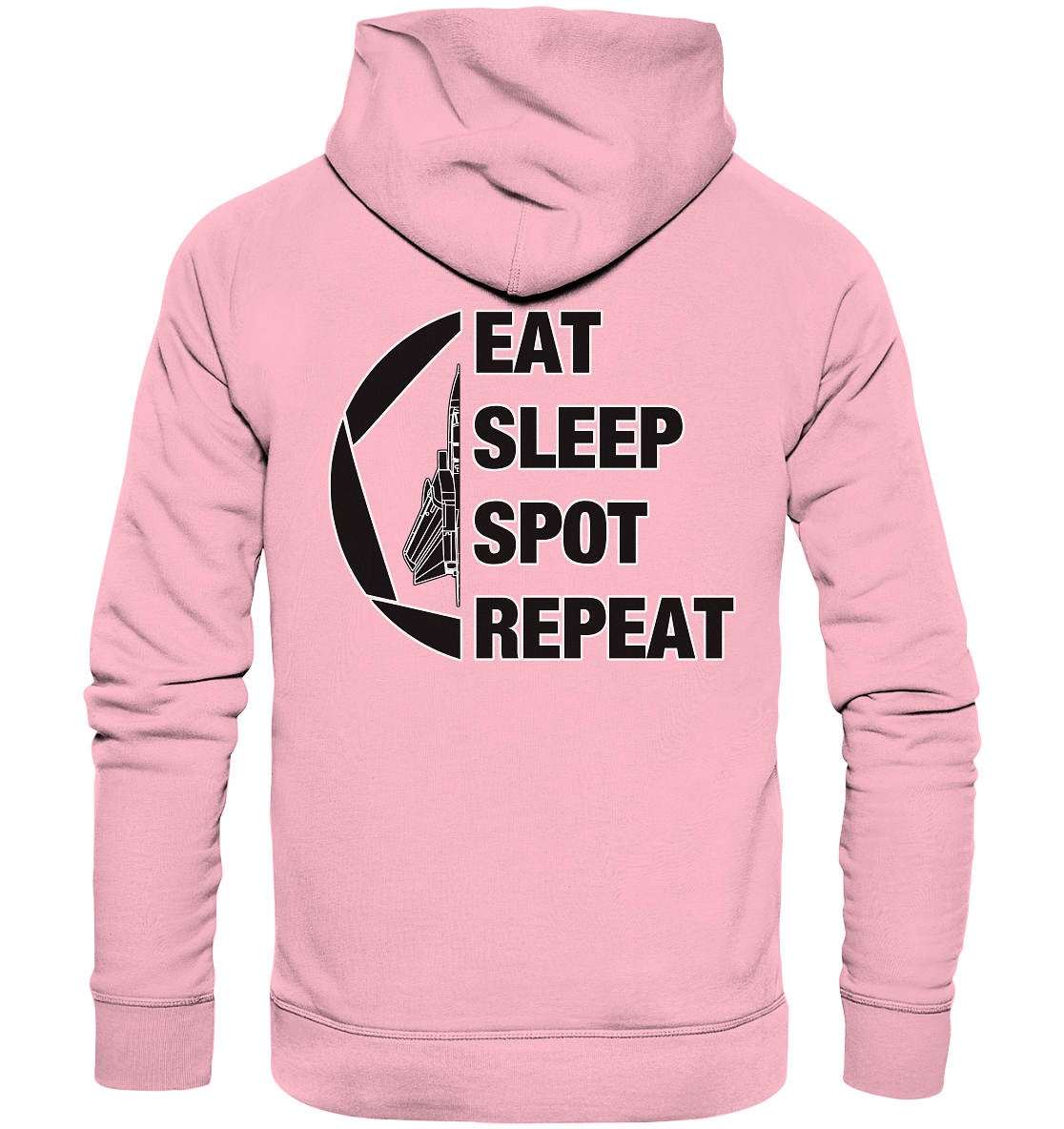 EAT SLEEP SPOT REPEAT - Tornado - Organic Hoodie