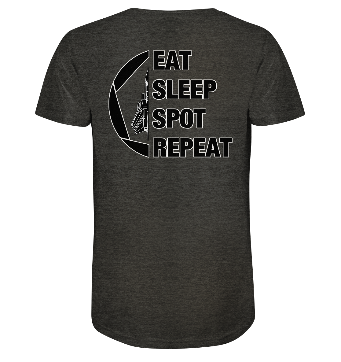 EAT SLEEP SPOT REPEAT - Tornado - Organic Shirt