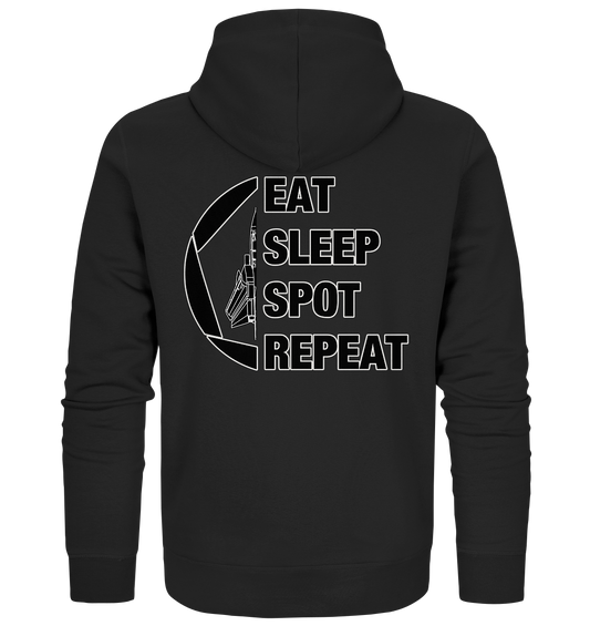 EAT SLEEP SPOT REPEAT - Tornado - Organic Zipper