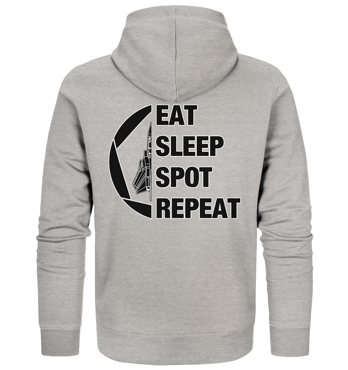 EAT SLEEP SPOT REPEAT - Tornado - Organic Zipper