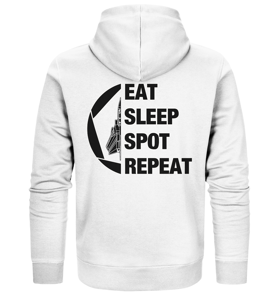 EAT SLEEP SPOT REPEAT - Tornado - Organic Zipper