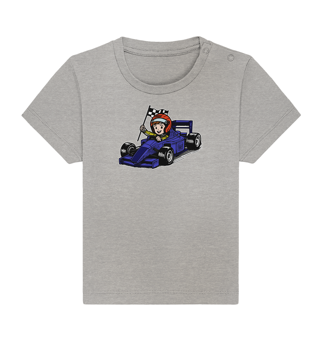 Kids Collection - Rennwagen - Baby Organic Shirt