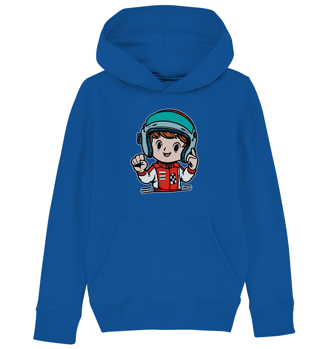 Kids Collection - Rennfahrer - Kids Organic Hoodie