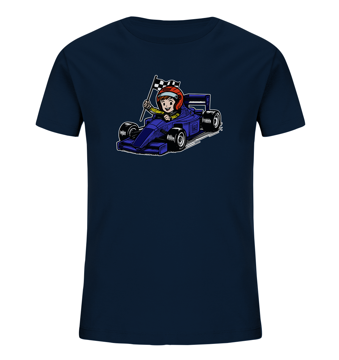 Kids Collection - Racing Cars - Kids Organic Shirt