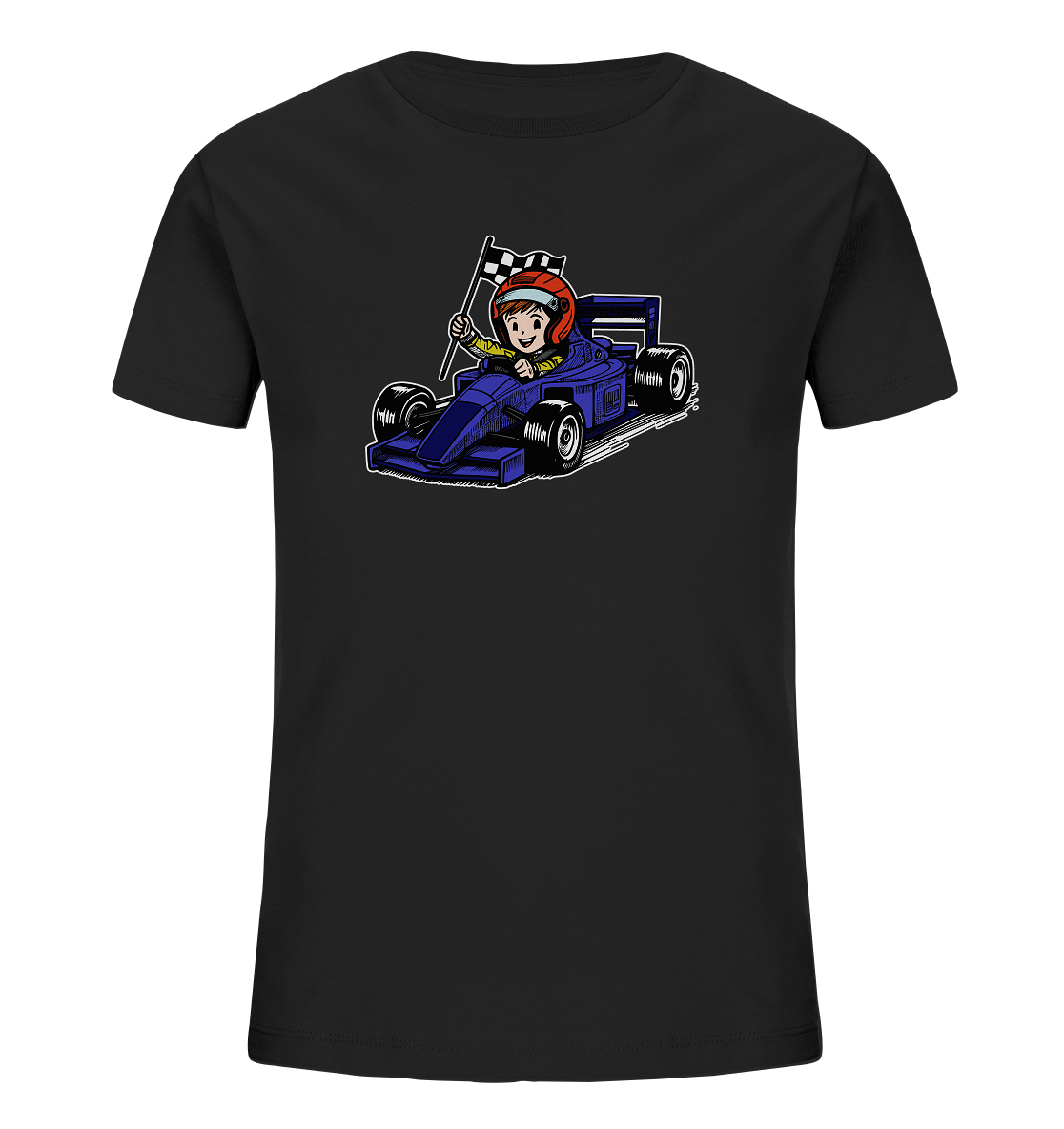 Kids Collection - Racing Cars - Kids Organic Shirt