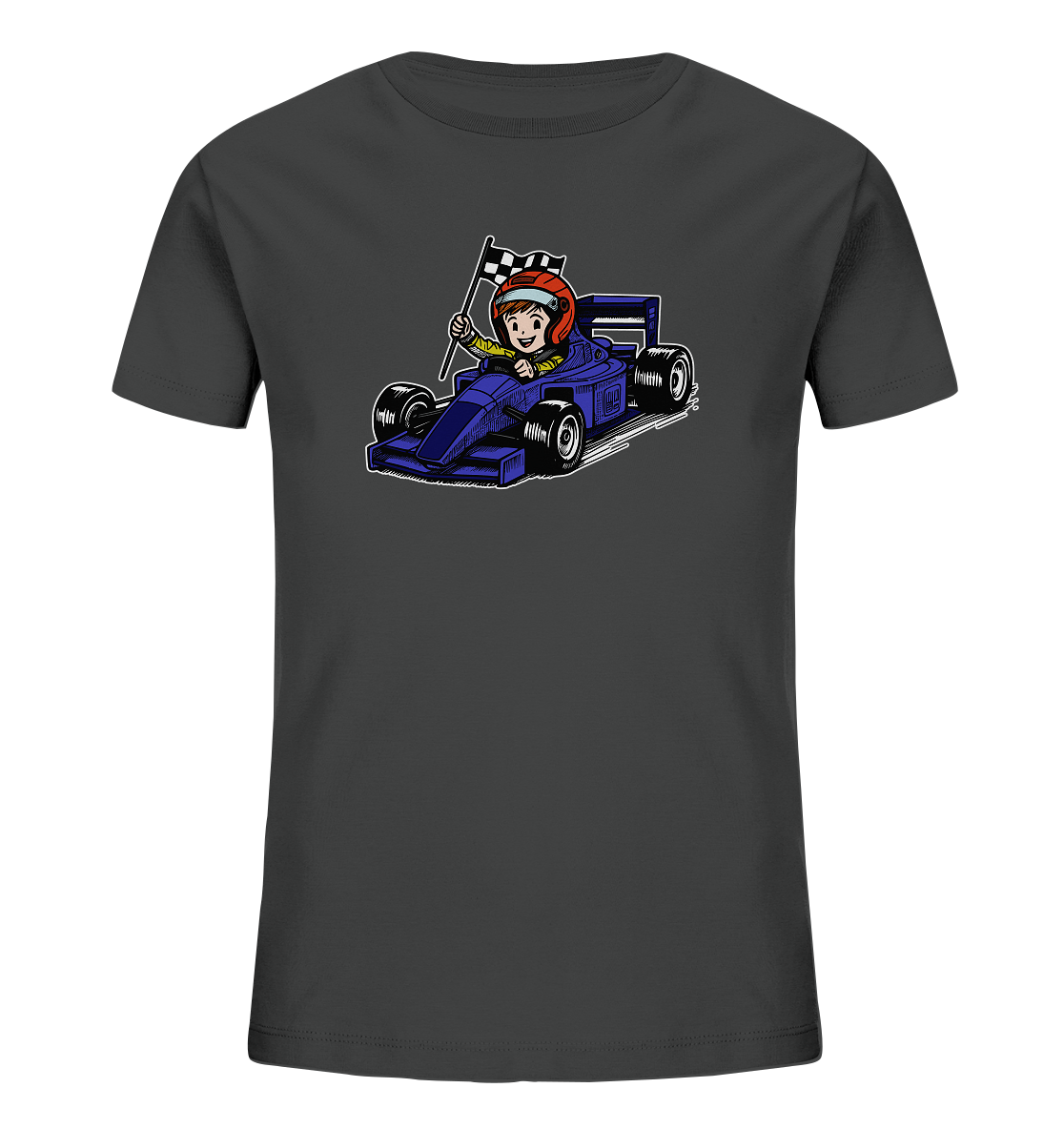 Kids Collection - Racing Cars - Kids Organic Shirt