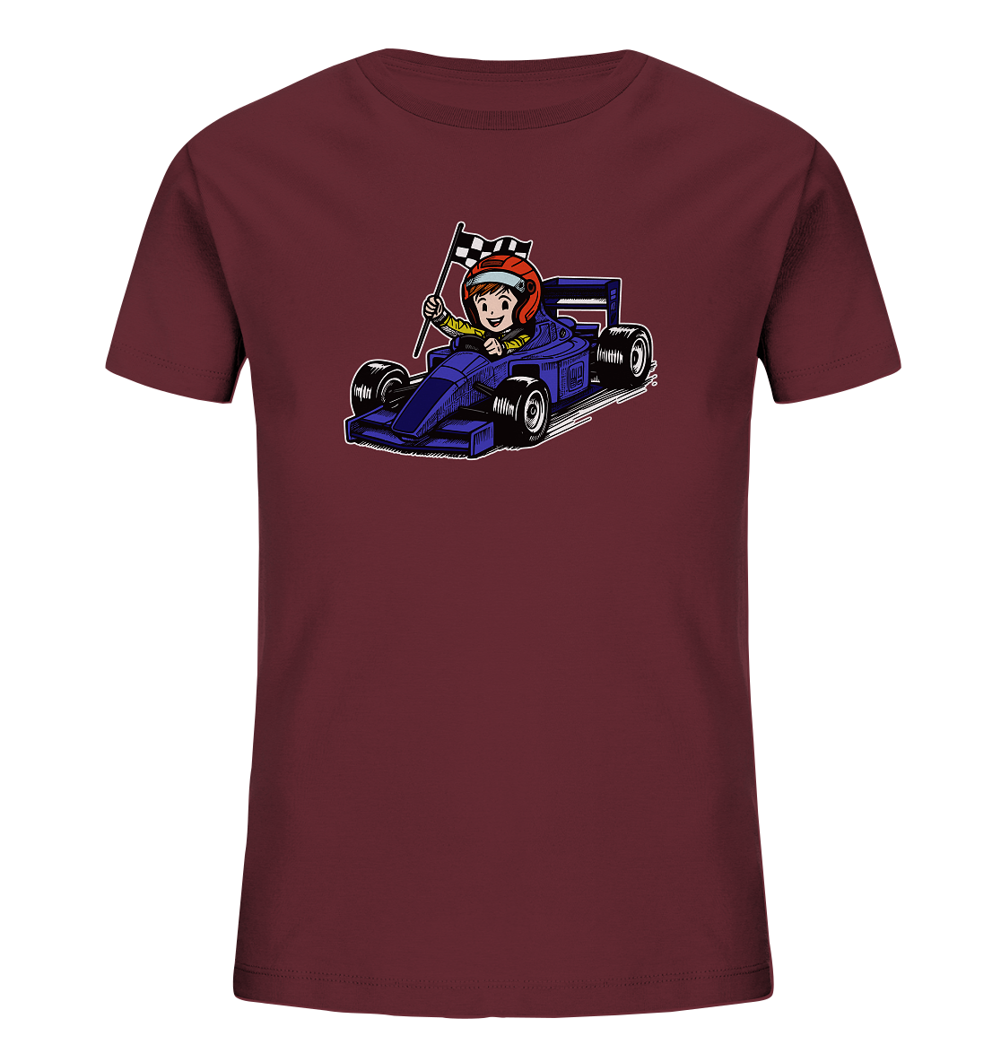 Kids Collection - Racing Cars - Kids Organic Shirt