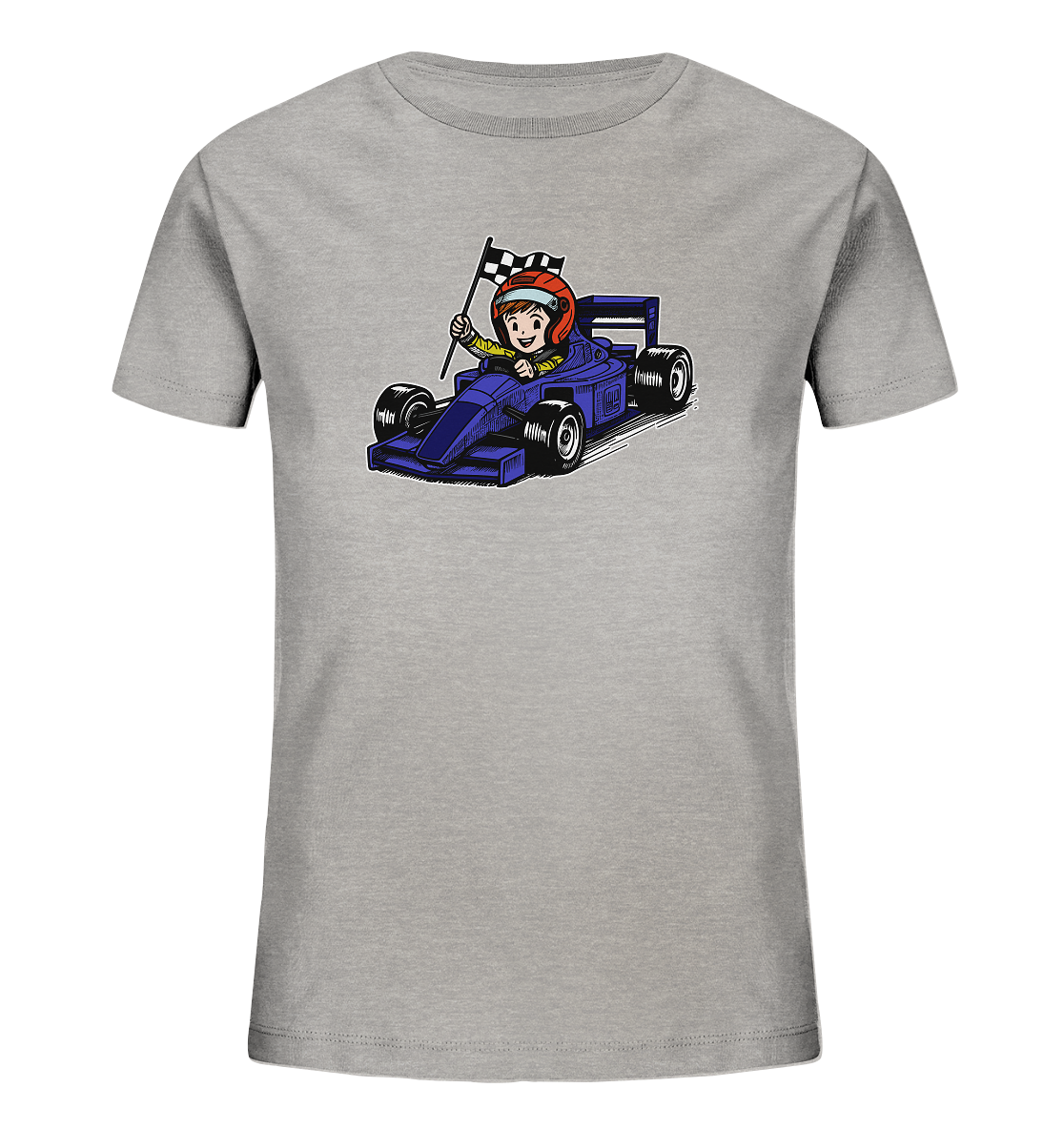 Kids Collection - Racing Cars - Kids Organic Shirt