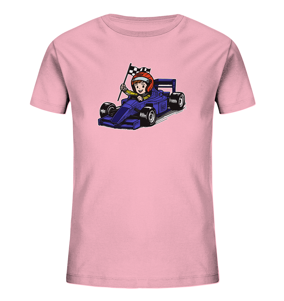 Kids Collection - Racing Cars - Kids Organic Shirt