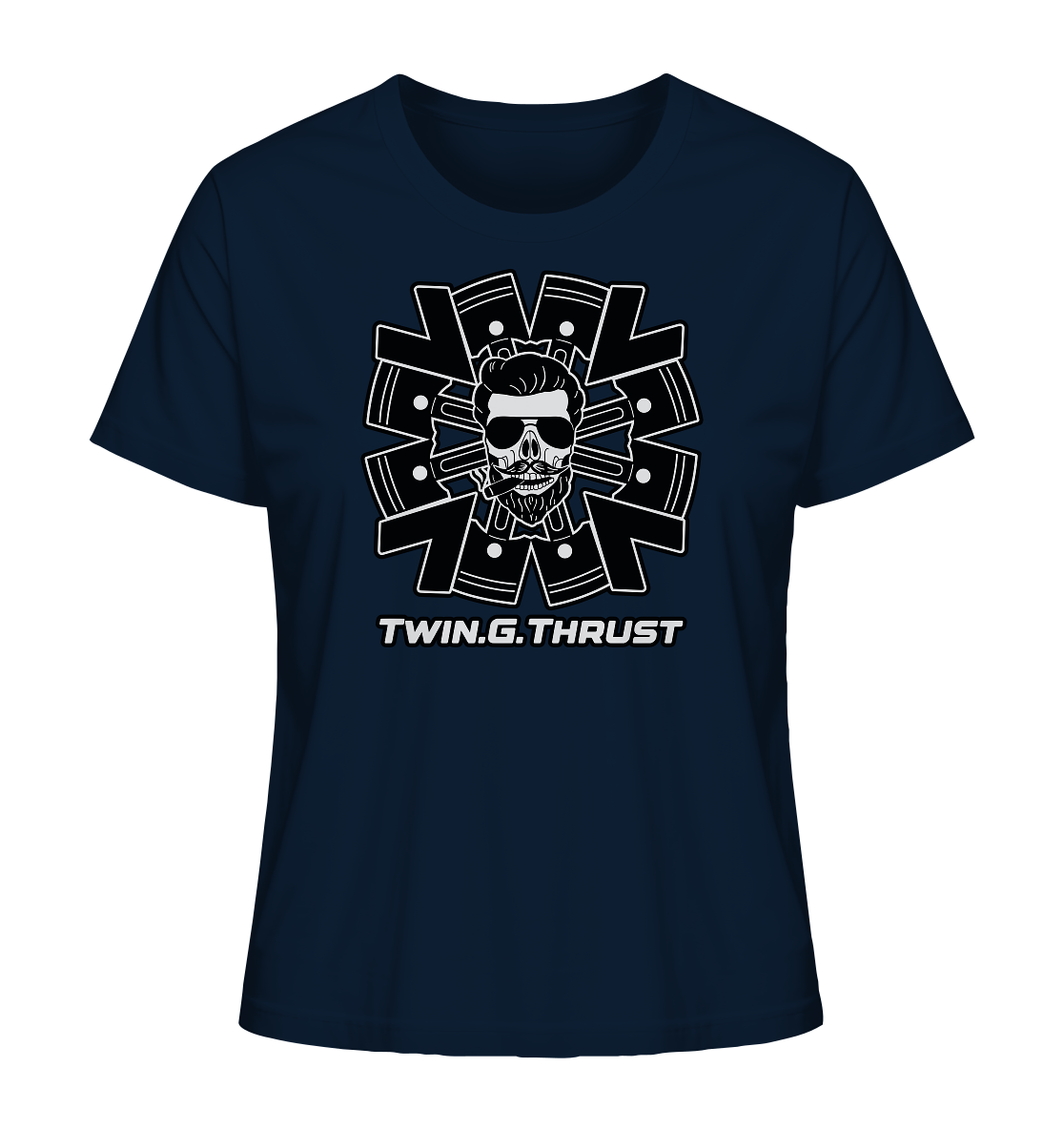 Twin.G.Thrust Logo - Ladies Organic Shirt