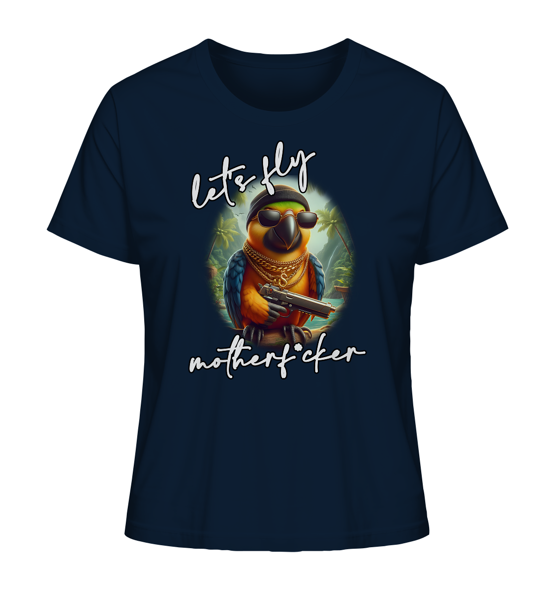 let's fly motherf*cker - Ladies Organic Shirt