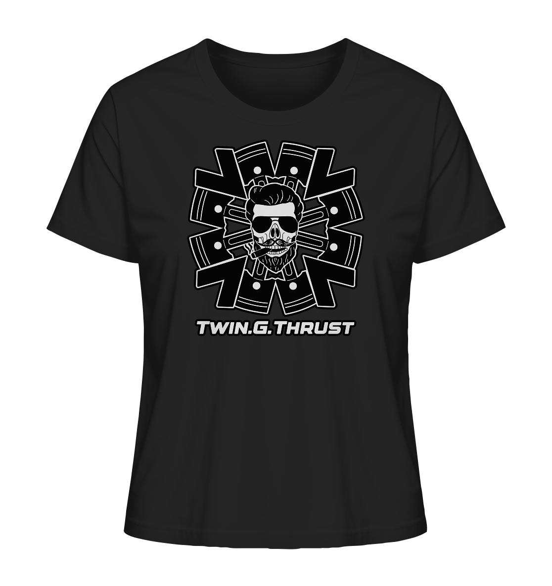 Twin.G.Thrust Logo - Ladies Organic Shirt