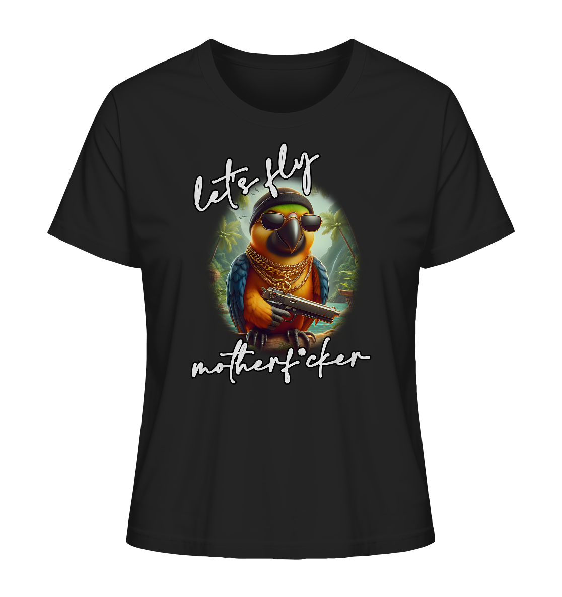 let's fly motherf*cker - Ladies Organic Shirt