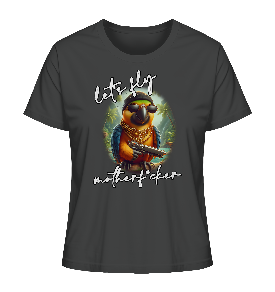 let's fly motherf*cker - Ladies Organic Shirt