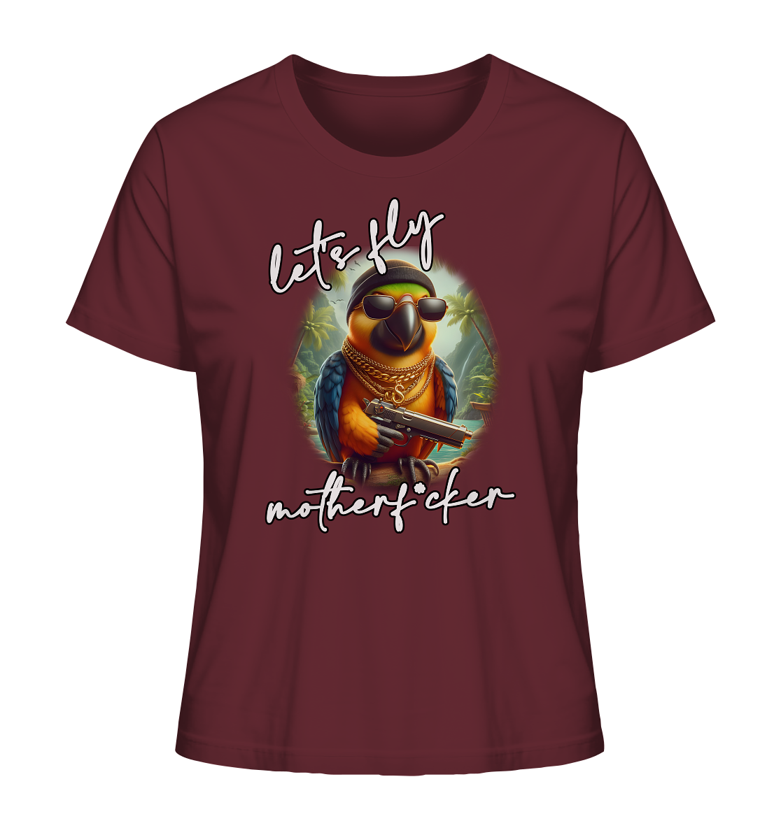 let's fly motherf*cker - Ladies Organic Shirt