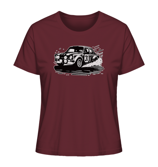 Burnouts - Rallycar - Ladies Organic Shirt