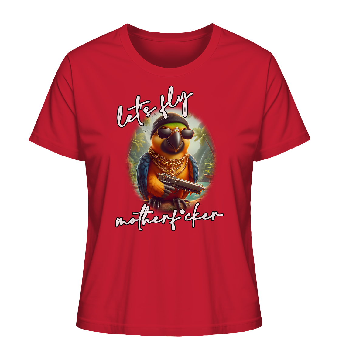 let's fly motherf*cker - Ladies Organic Shirt