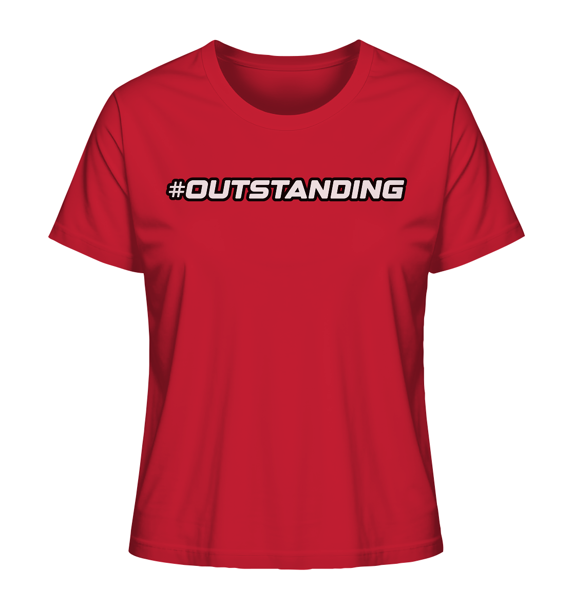 #OUTSTANDING - Ladies Organic Shirt