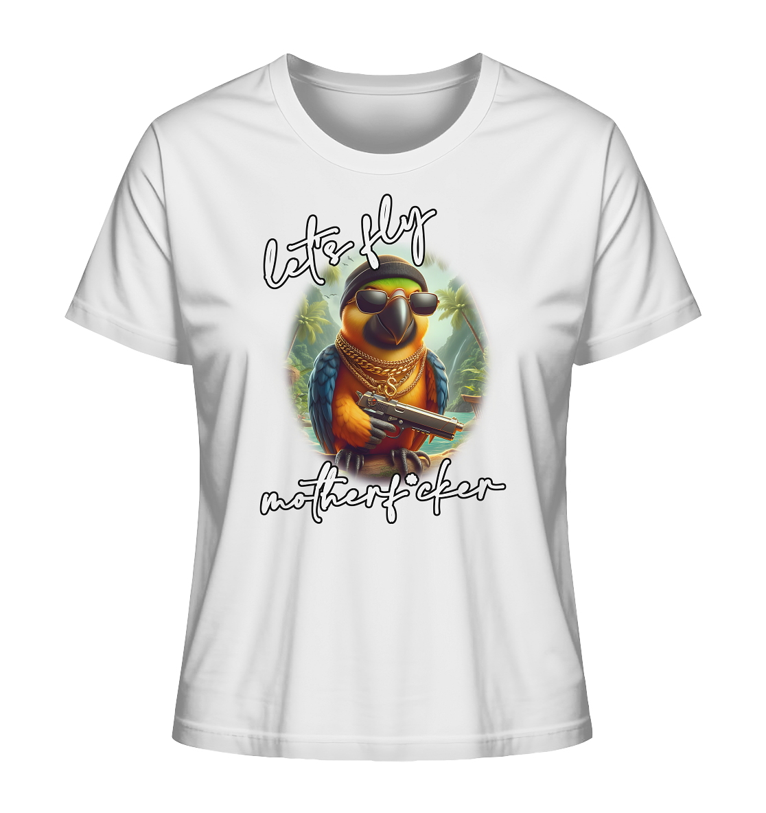 let's fly motherf*cker - Ladies Organic Shirt