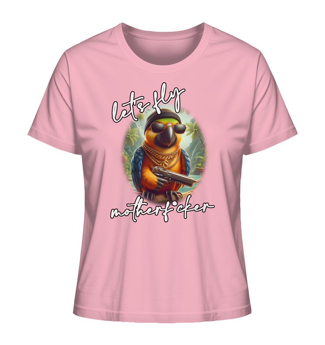 let's fly motherf*cker - Ladies Organic Shirt