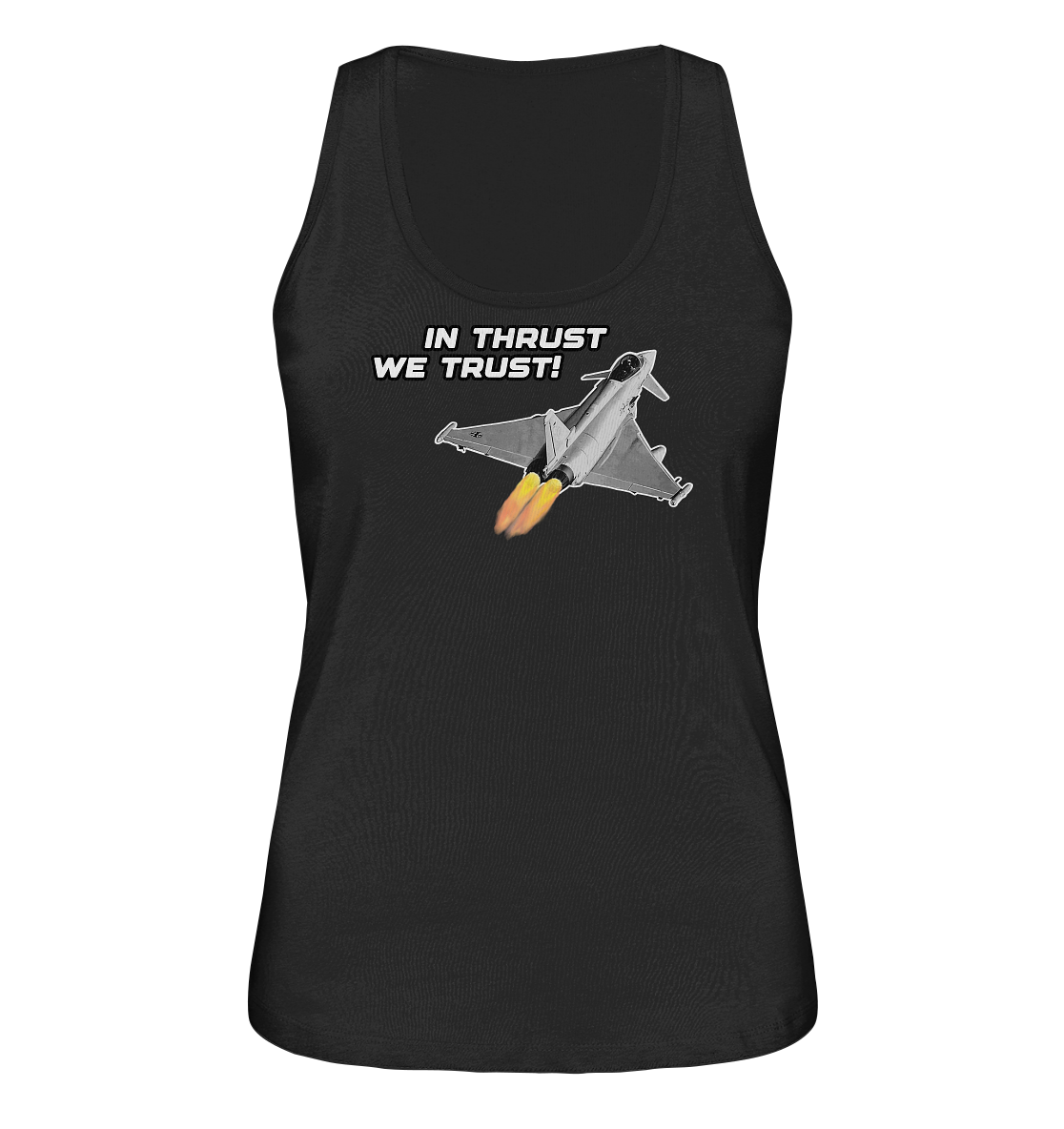 In thrust we trust - Ladies Organic Tank-Top