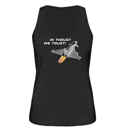 In thrust we trust - Ladies Organic Tank-Top